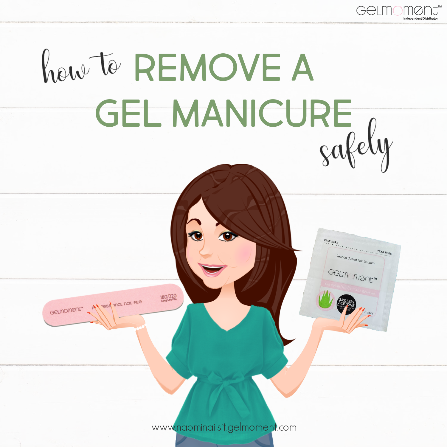 how to remove a gel manicure safely, how to remove gel polish, remove gel manicure, remove salon gel, naomi nails it, gelmoment, diy gel nails, diy nails